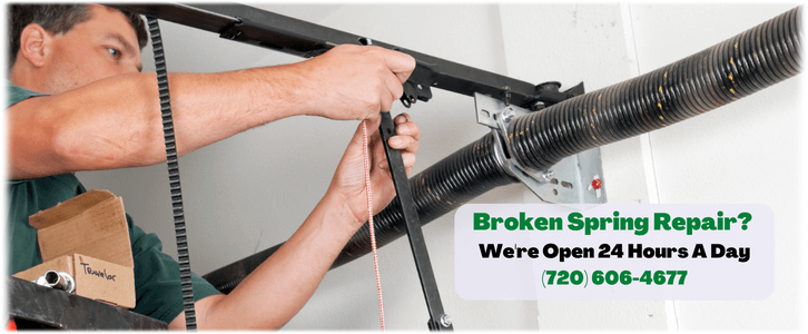 Broken Garage Door Spring Repair Aurora CO